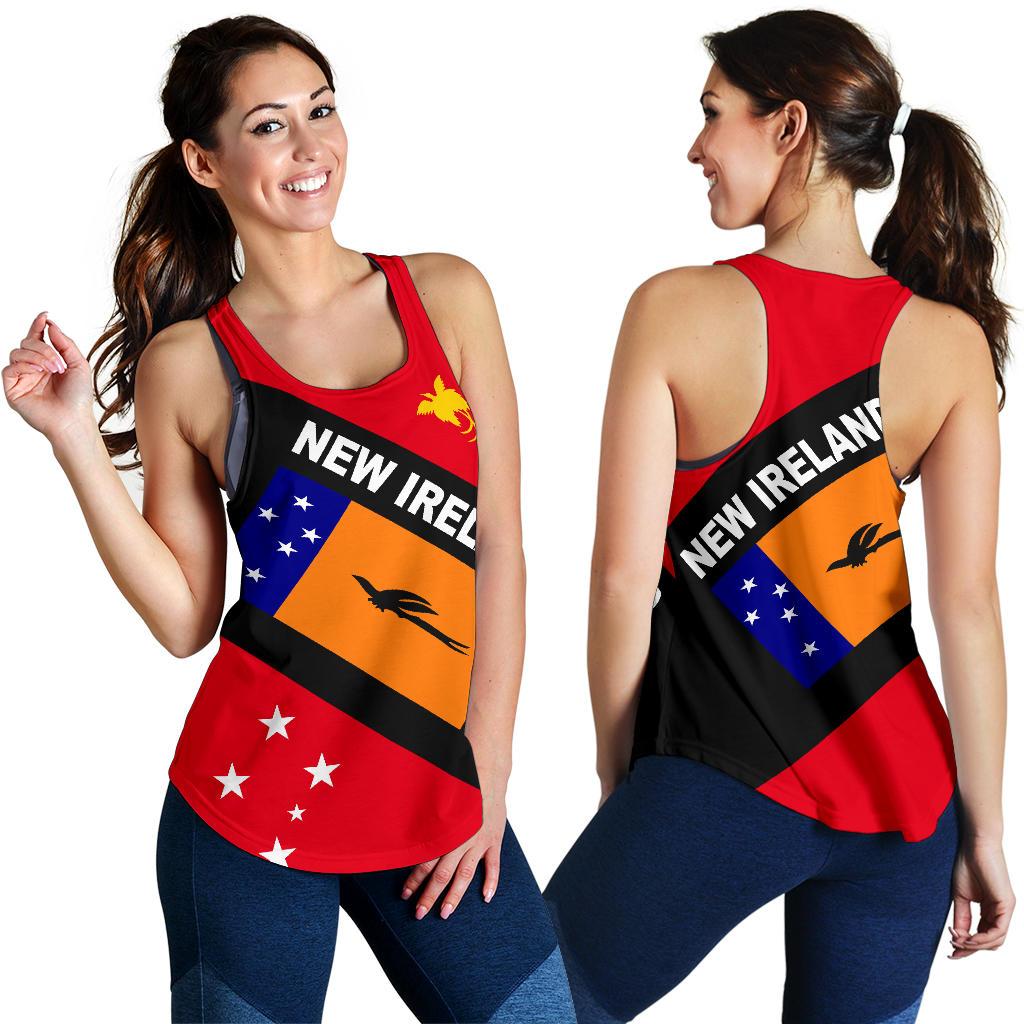 Papua New Guinea Women's Racerback Tank - New Ireland Province - Polynesian Pride