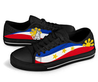Philippines Low Top Shoes - King Lapu - Lapu Polynesian Pattern - Polynesian Pride