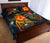 Polynesian Hawaii Personalised Quilt Bed Set - Legend of Samoa (Blue) - Polynesian Pride