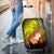 Tahiti Luggage Covers - Humpback Whale with Tropical Flowers (Yellow) - Polynesian Pride