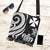 Wallis and Futuna Boho Handbag - White Tentacle Turtle - Polynesian Pride