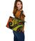 Guam Leather Tote Bag - Guam Polynesian Decorative Patterns - Polynesian Pride