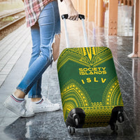 Society Islands Flag Polynesian Chief Luggage Cover - Polynesian Pride