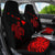 Hawaii Map Plumeria Polynesian Red Turtle Car Set Covers - Polynesian Pride