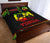 Tonga Quilt Bed Set - Tonga Coat Of Arms Reggae Version - Polynesian Pride