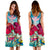 Polynesian Hawaii Midi Dress - Plumeria Turtles with Hibiscus - Polynesian Pride