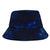 Nauru Polynesian Bucket Hat - Blue Turtle Hibiscus - Polynesian Pride