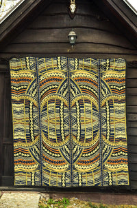 Polynesian Premium Quilt Yellow - Polynesian Pride