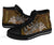 Cook Islands High Top Shoes - Polynesian Boar Tusk - Polynesian Pride