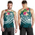 Samoa Polynesian Men's Tank Top - Summer Plumeria - Polynesian Pride