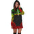 Gambier Islands Women's Hoodie Dress - Polynesian Reggae Chief - Polynesian Pride