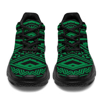 Polynesian Tatau Green Chunky Sneakers - Polynesian Pride