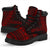 New Caledonia Leather Boots - Polynesian Red Chief Version - Polynesian Pride