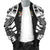 Fiji Men Bomber Jackets - Polynesian Tattoo Black - Polynesian Pride