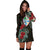 Guam Hoodie Dress - Guam Coat Of Arms Hibiscus - Polynesian Pride