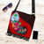 Guam Boho Handbag - Polynesian Hook And Hibiscus (Red) One Style One Size Red - Polynesian Pride