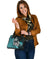 Federated States of Micronesia Shoulder Handbag Turquoise - Turtle With Hook - Polynesian Pride