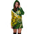 Cook Islands Women Hoodie Dress Style Turtle Rugby - Polynesian Pride