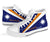 Marshall High Top Shoe - Flag With Patterns - Polynesian Pride