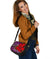 Hawaii Lauhala Hibiscus Polynesian Tropical Canvas Saddle Bag Pink - Wake Style - AH - Polynesian Pride