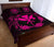 Hawaii Kanaka Turtle Hibiscus Polynesian Quilt Bed Set - Anthea Style Pink King Art - Polynesian Pride