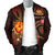 Polynesian Hawaii Personalised Men's Bomber Jacket - Legend of Samoa (Red) - Polynesian Pride