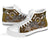 Samoa High Top Shoes - Polynesian Boar Tusk - Polynesian Pride