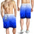 Guam Polynesian Men's Shorts - Tribal Tattoo With Seal Blue - Polynesian Pride