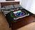Samoa Polynesian Polynesian Quilt Bed Set - Samoa Coat Of Arms Black Version - Polynesian Pride