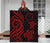 Cook Islands Premium Quilt - Red Tentacle Turtle - Polynesian Pride