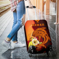 Hawaii Luggage Covers - Tribal Tuna Fish - Polynesian Pride