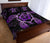 Turtle Hibiscus Violet Quilt Bed Set - Polynesian Pride