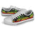 Palau Low Top Canvas Shoes - Reggae Tentacle Turtle - Polynesian Pride