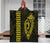 Hawaii Kakau Makau Fish Hook Polynesian Premium Quilt - Yellow - Polynesian Pride