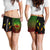 American Samoa Women's Shorts - AS Seal Rocket Style (Reggae) - Polynesian Pride