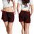 French Polynesia Women's Shorts - Polynesian Chief Red Version - Polynesian Pride