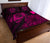 Hawaii Sea Turtle Is Swimming Toward Quilt Bed Set Pink - Polynesian Pride