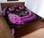 Hawaii Hibiscus Map Polynesian Quilt Bed Set Pink - Polynesian Pride