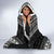 Marshall Islands Polynesian Chief Hooded Blanket - Black Version - Polynesian Pride