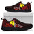 New Caledonia Polynesian Sneakers - Coat Of Arm With Hibiscus - Polynesian Pride