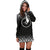 Yap Women's Hoodie Dress - Black Fog Style - Polynesian Pride