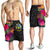 Solomon Islands All Over Print Men's Shorts - Polynesian Hibiscus Pattern - Polynesian Pride