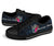 American Samoa Polynesian Low Top Shoe - Tropical Flower - Polynesian Pride