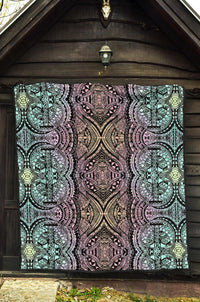 Polynesian Premium Quilt Blur - Polynesian Pride