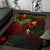 Kosrae Area Rugs Turtle Hibiscus Reggae - Polynesian Pride