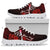 Kosrae Micronesia Custom Personalised Sneakers - Coat Of Arm With Hibiscus - Polynesian Pride