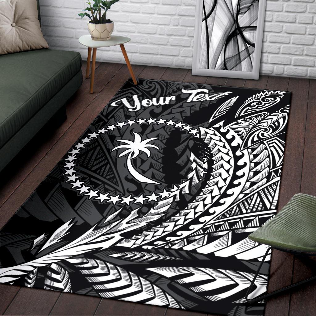 Chuuk State Area Rug - Custom Personalised Wings Style - Polynesian Pride