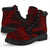 Tahiti Leather Boots - Polynesian Red Chief Version - Polynesian Pride