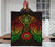 American Samoa Premium Quilt - American Samoa Seal Turtle Manta Ray Reggae Style RED - Polynesian Pride