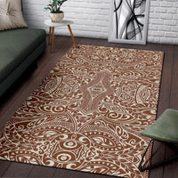 Polynesian Brown Area Rug - Polynesian Pride